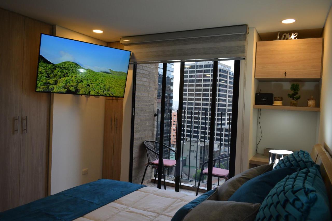 Toscano S Aparta Estudio Hospedaje Amoblado Torre 2 Equilibrium بوغوتا المظهر الخارجي الصورة