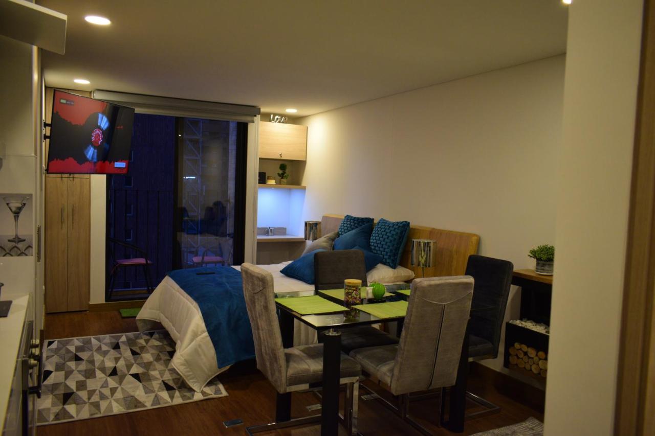 Toscano S Aparta Estudio Hospedaje Amoblado Torre 2 Equilibrium بوغوتا المظهر الخارجي الصورة